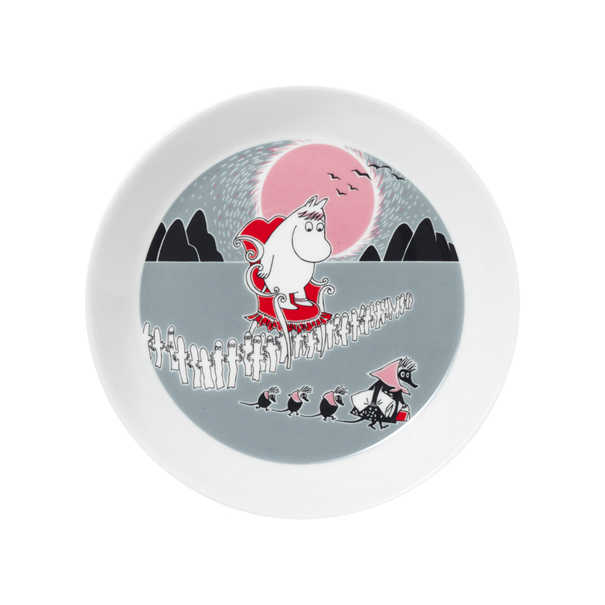 Moomin plate 19cm Adventure Move
