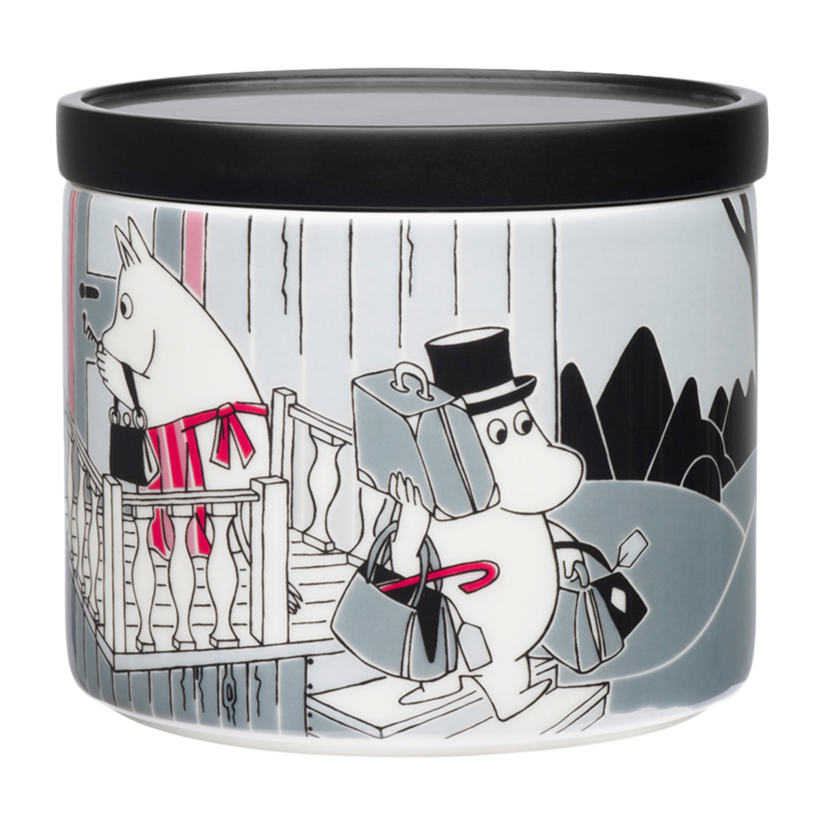 Moomin jar 0,7L Adventure Move ceramic