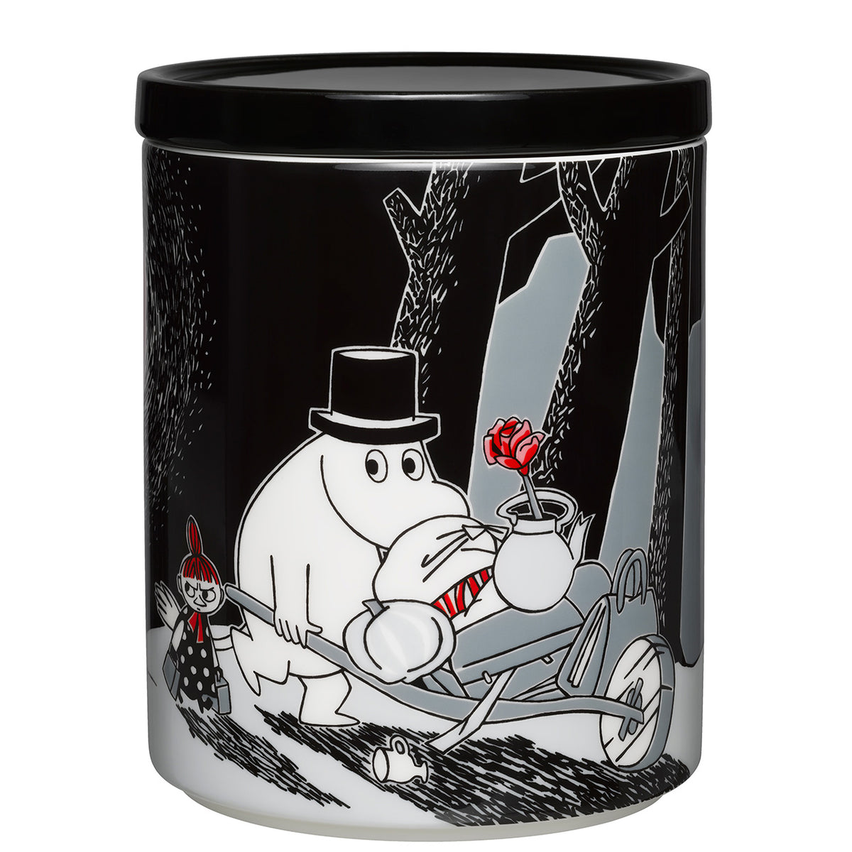 Moomin jar 1,2L Adventure Move ceramic