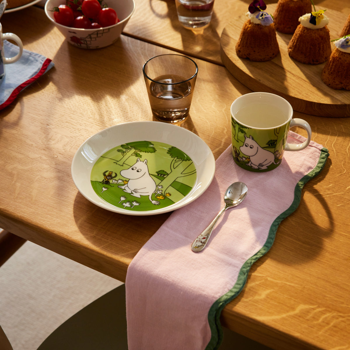 Moomin mug 0,3L Moomintroll grass-green