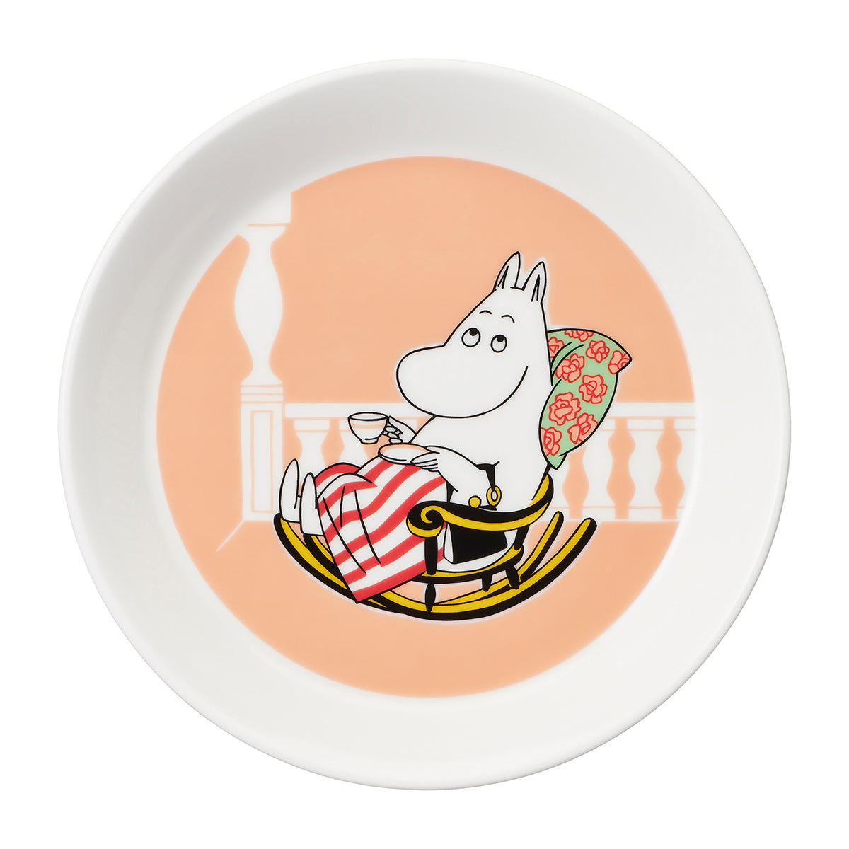 Moomin plate 19cm Moominmamma marmelade