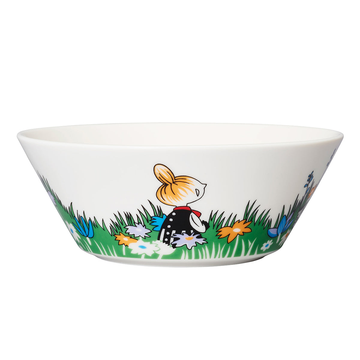 Moomin bowl 15cm Little My and meadow