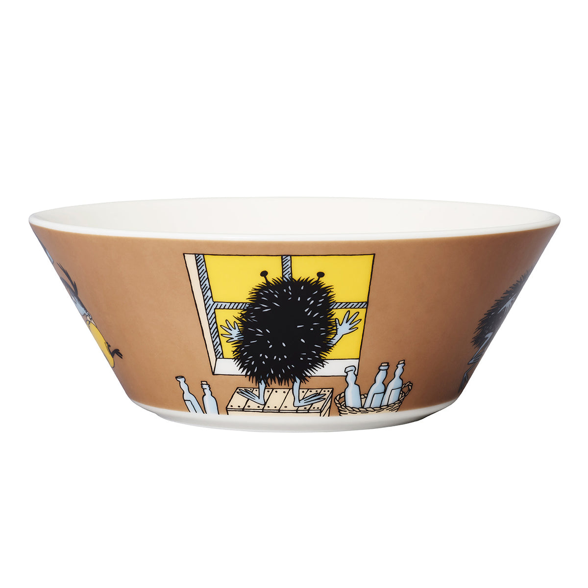 Moomin bowl 15cm Stinky in action