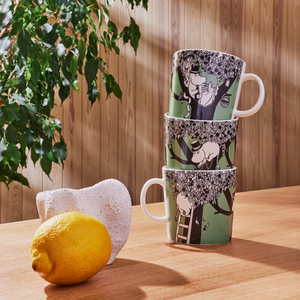 Moomin mug 0,4L green