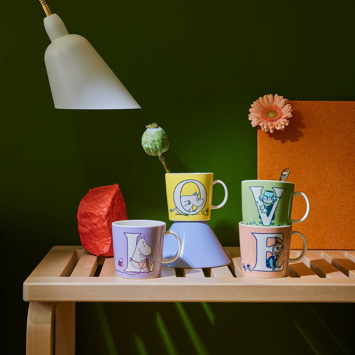 Moomin mug 0,4L ABC E