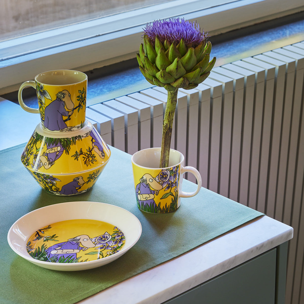 Moomin mug 0,3L Hemulen yellow