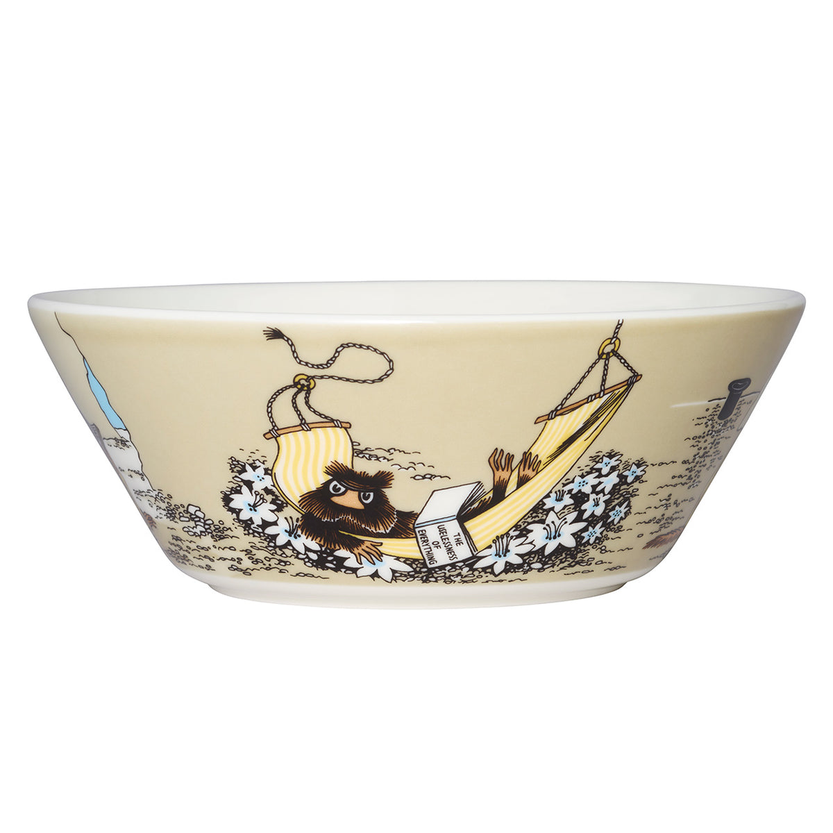 Moomin bowl 15cm Muskrat beige