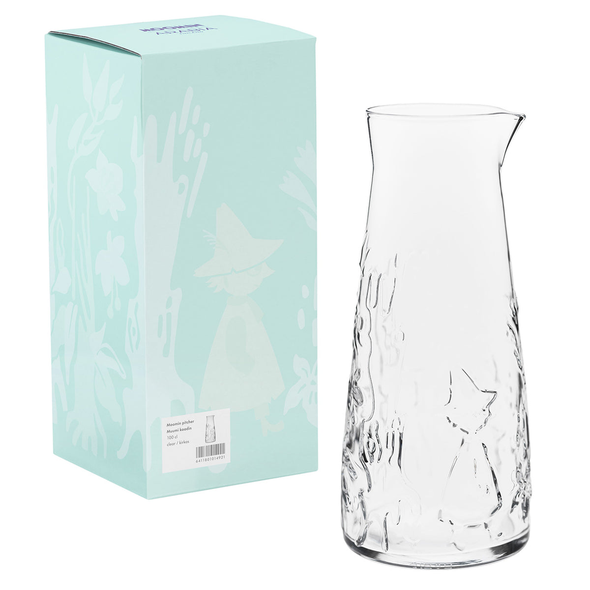 Moomin pitcher 100cl clear