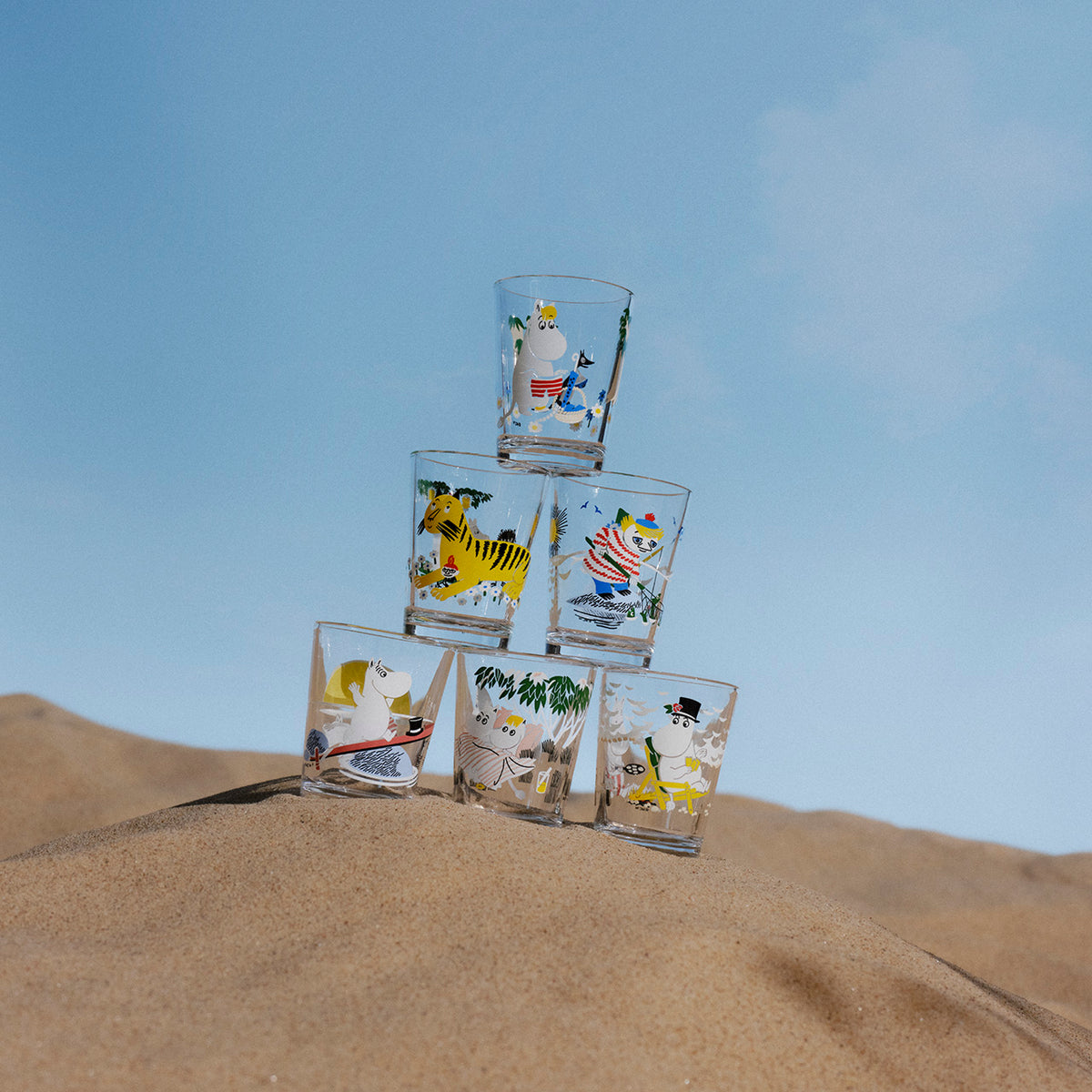 Moomin tumbler 22cl Evening swim