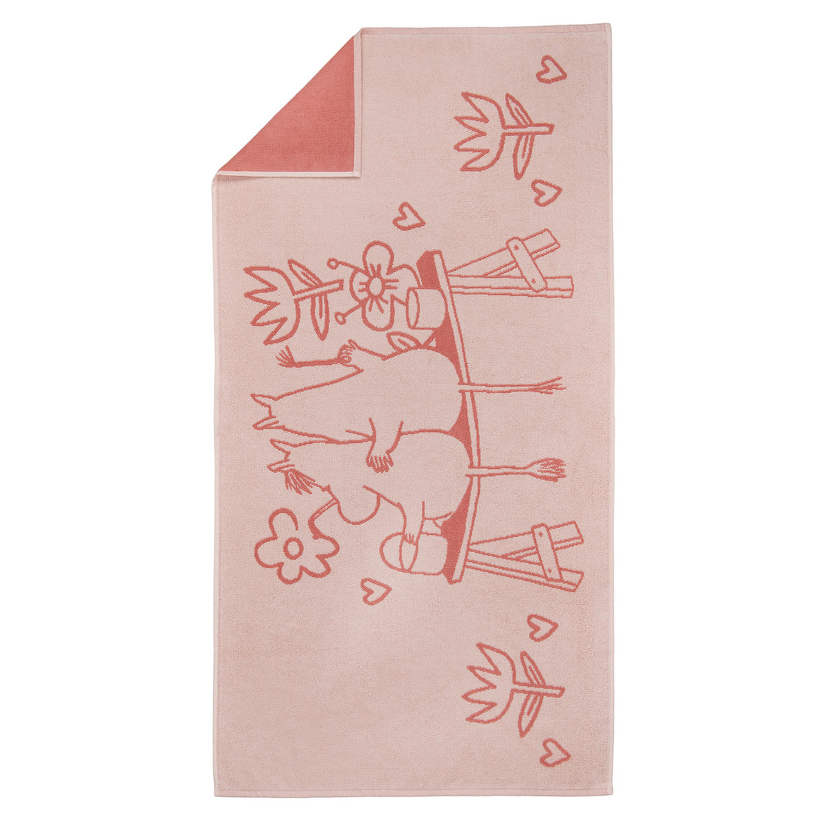 Moomin bath towel 70x140cm Love