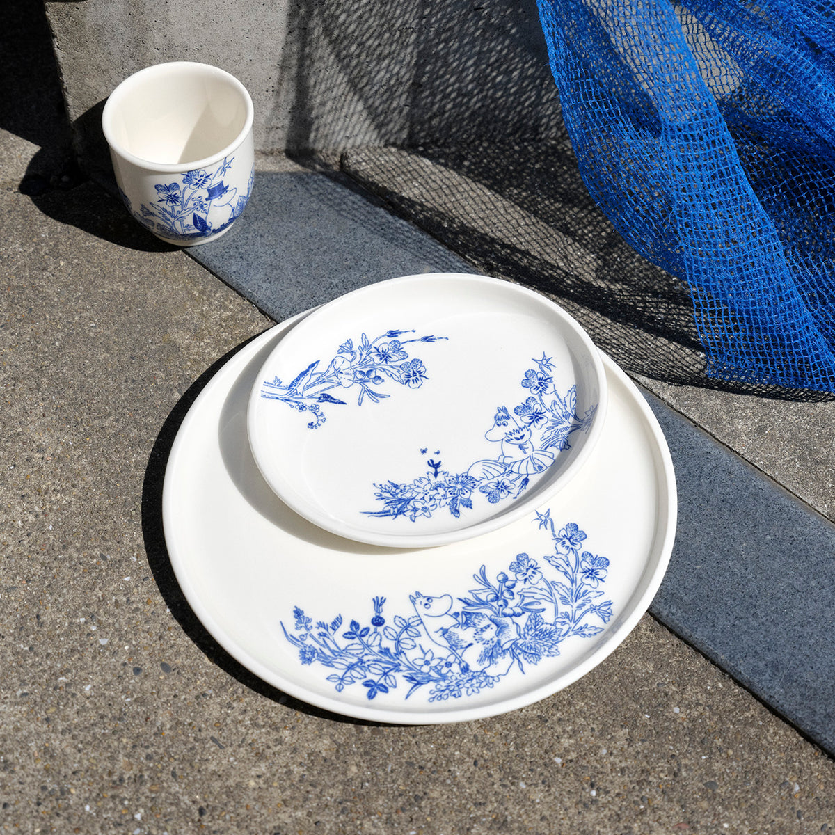 Moomin dining plate 25cm Haru