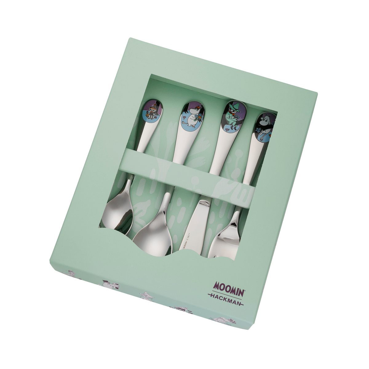 Moomin Children set Friends Forever - Friends Forever children's cutlery set in a box.