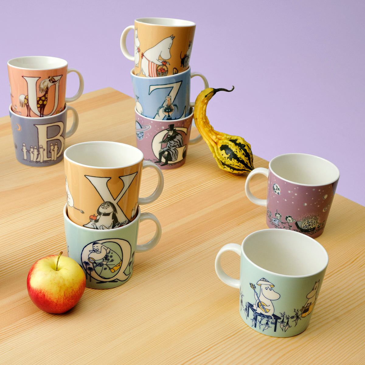Moomin mug 0,4L ABC Q