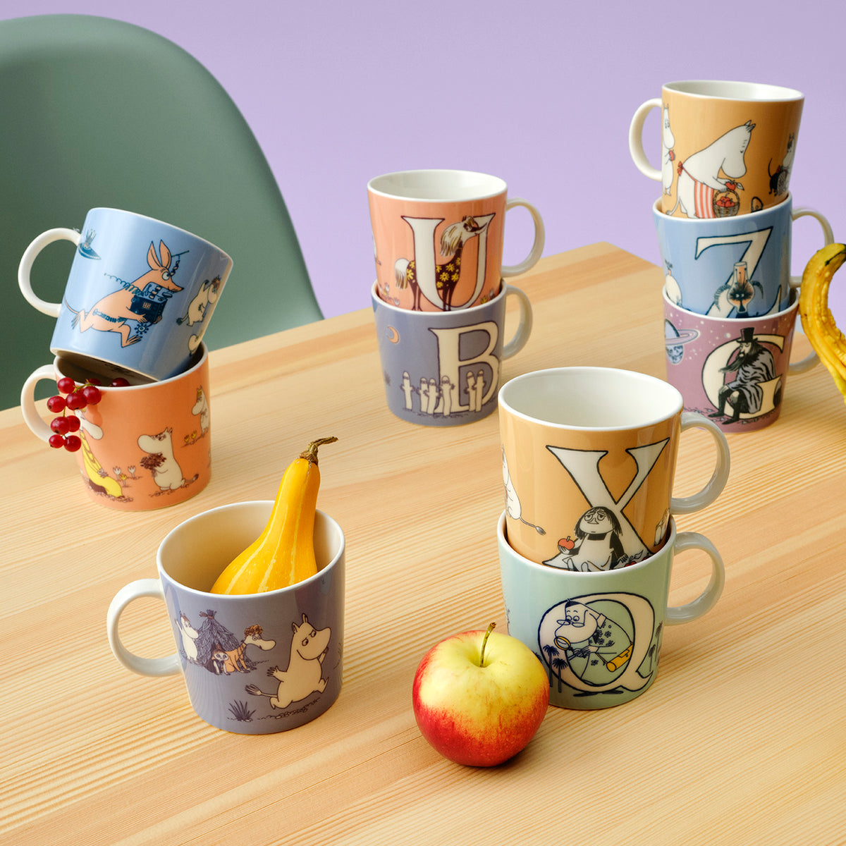Moomin mug 0,4L ABC U