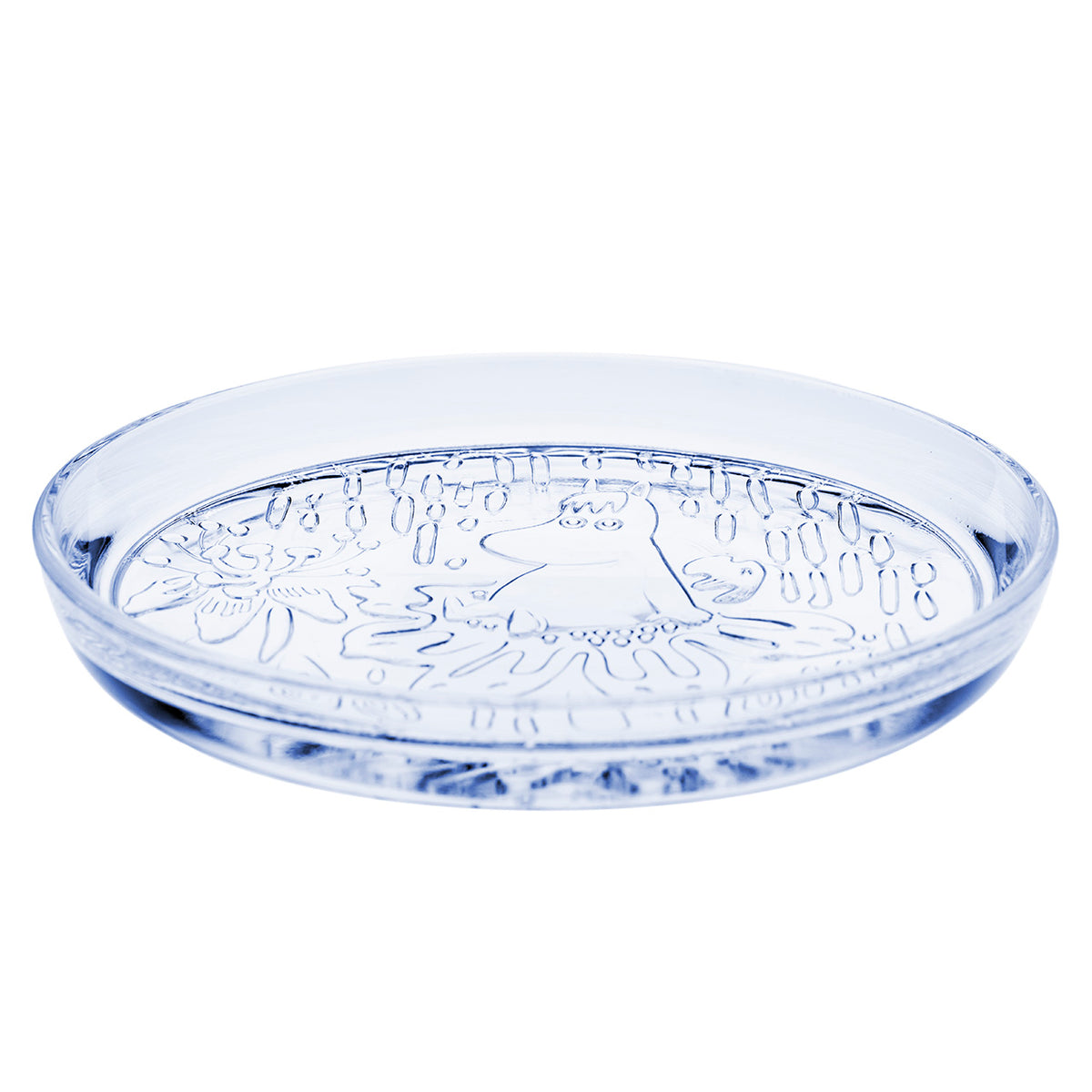 Moomin plate 155mm aqua blue