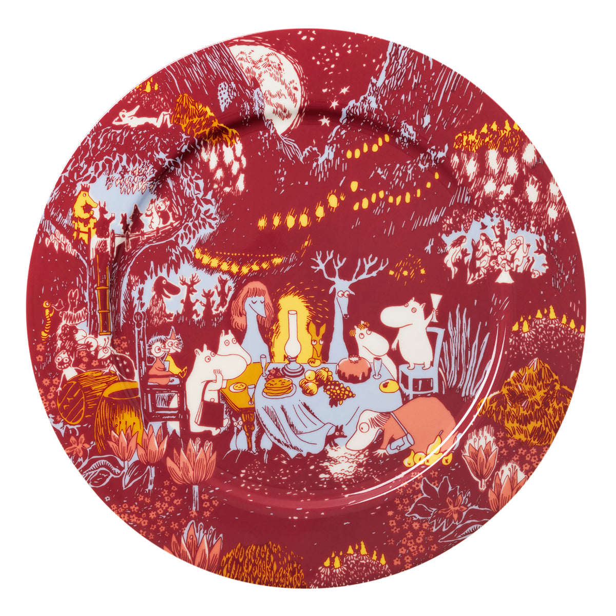 Moomin serving plate 30cm Festive Moments