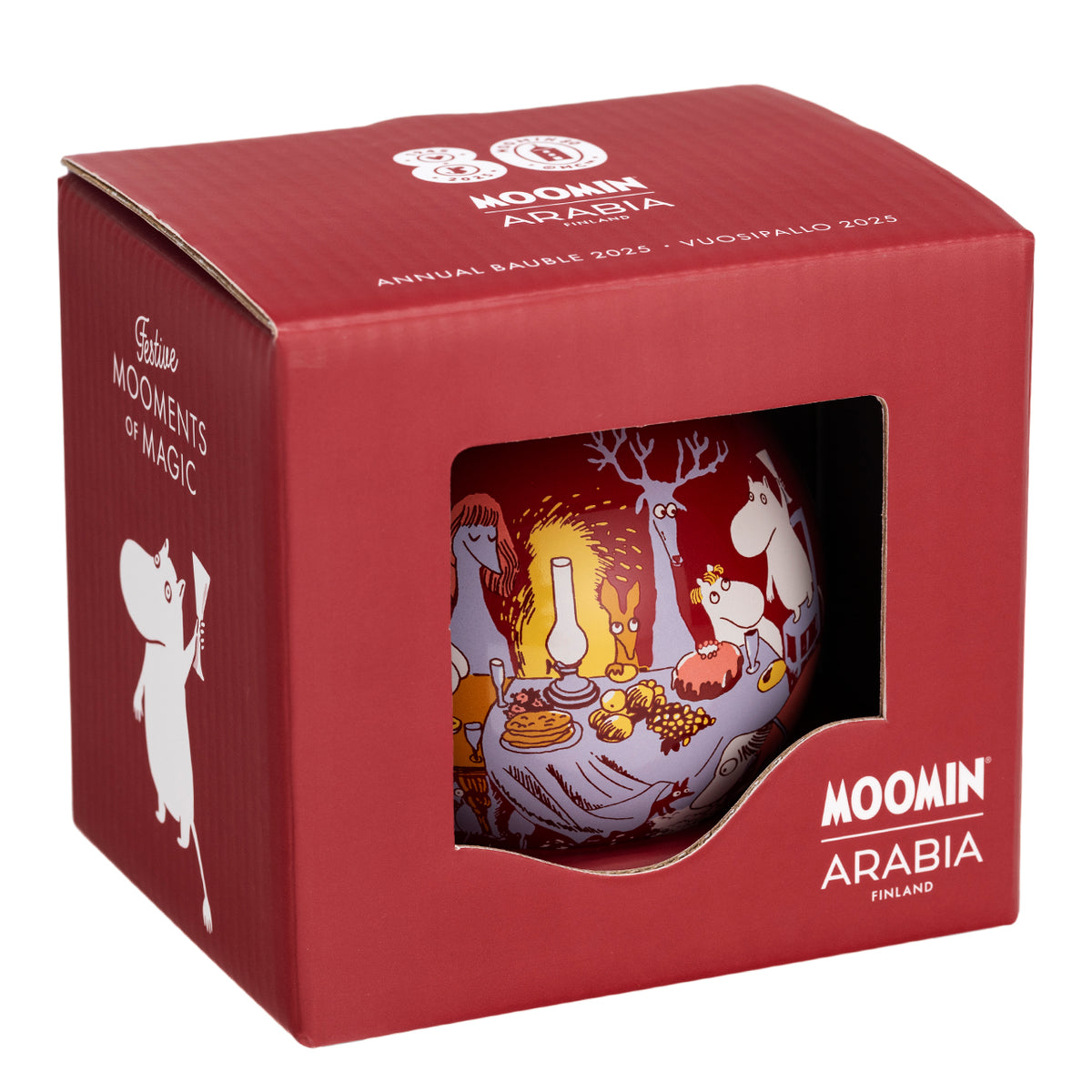 Moomin annual bauble 80mm 2025