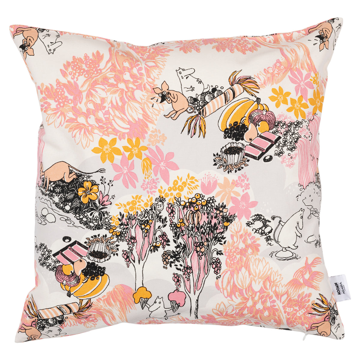 Moomin cushion cover pink 50x50cm