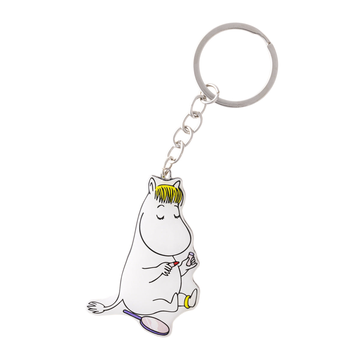 Moomin keychain Snorkmaiden