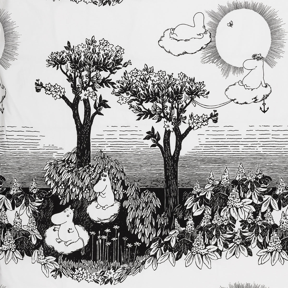 Moomin pillowcase 50x60cm Dreaming