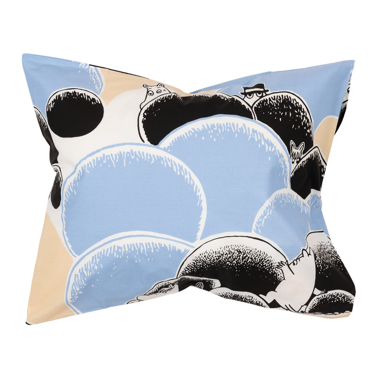 Moomin pillowcase 50x70cm Pebbles
