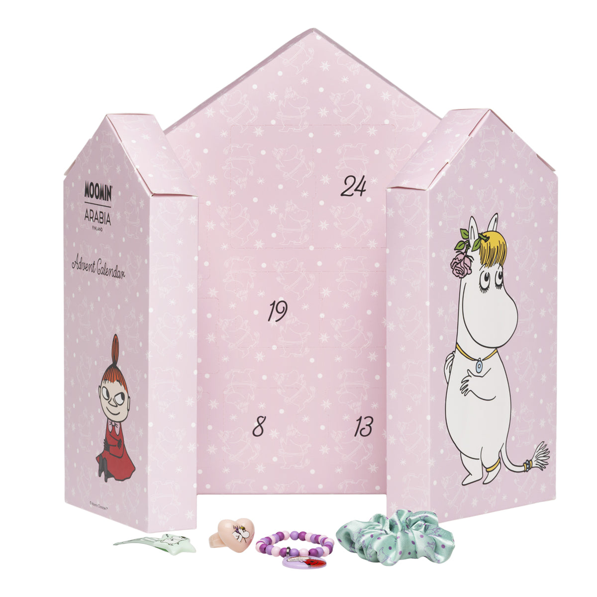 Muumi adventtikalenteri  Pikku Myy & Niiskuneiti