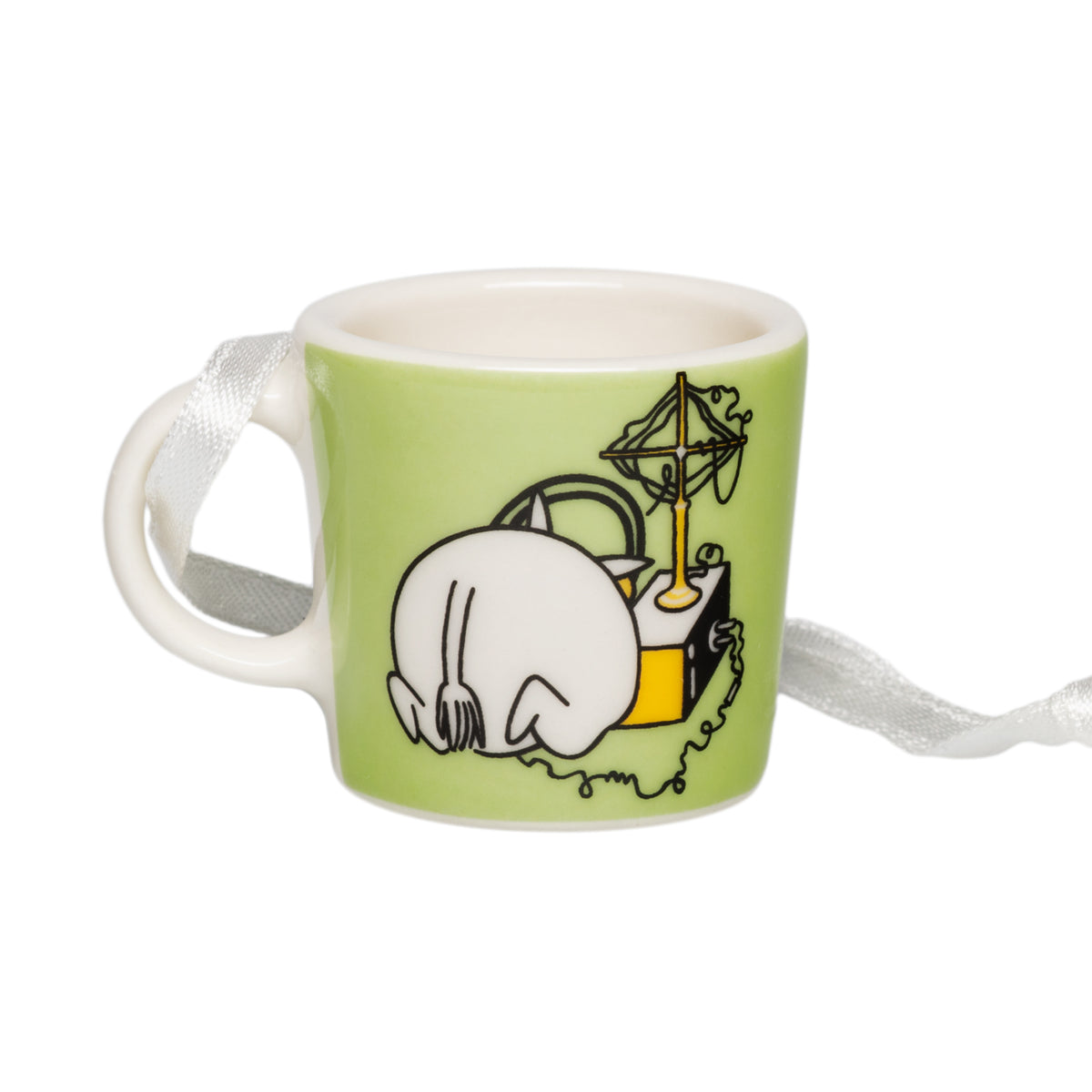 Mumin mini mugg Mumintrollet gräsgrön