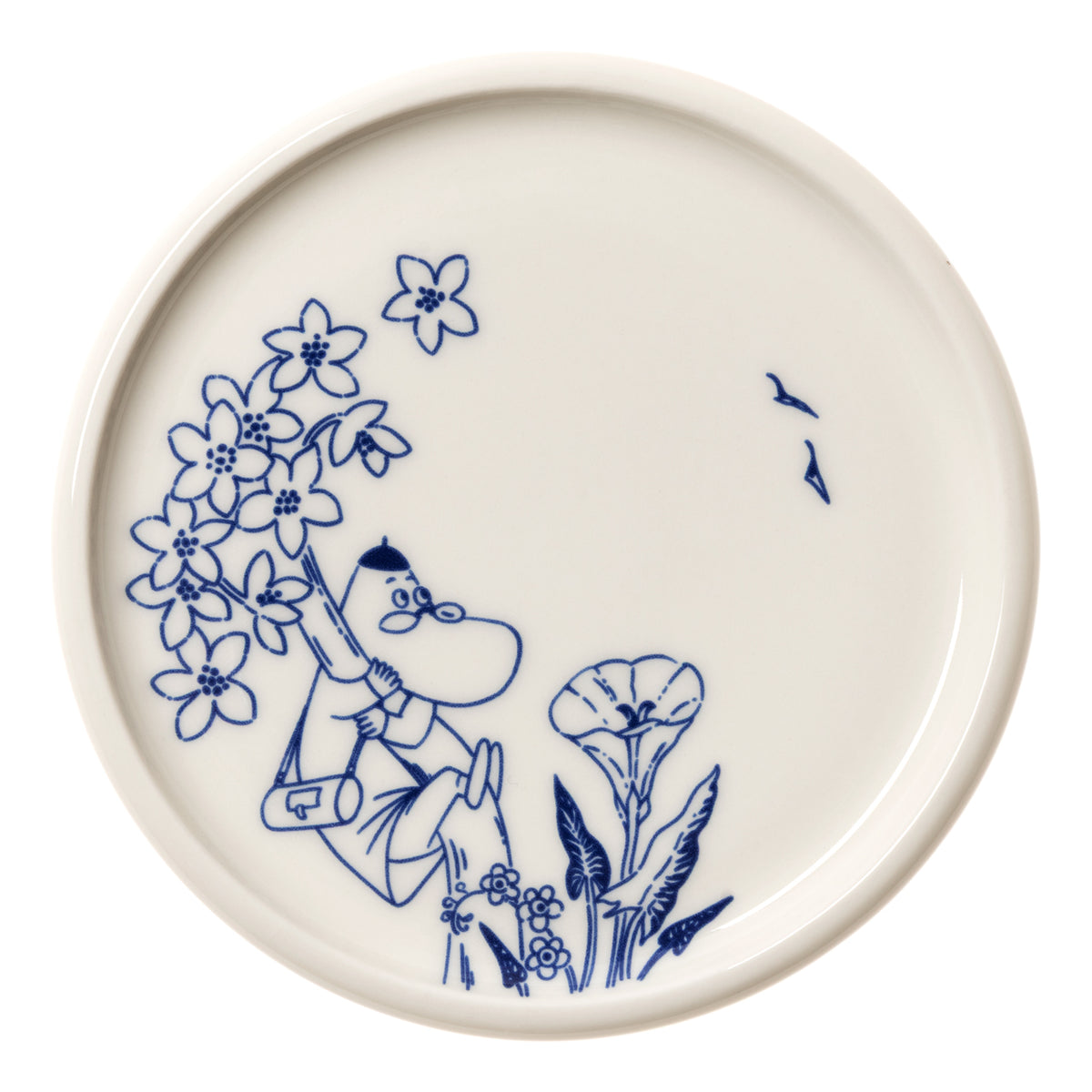 Moomin mini plate 12cm Haru Hemulen