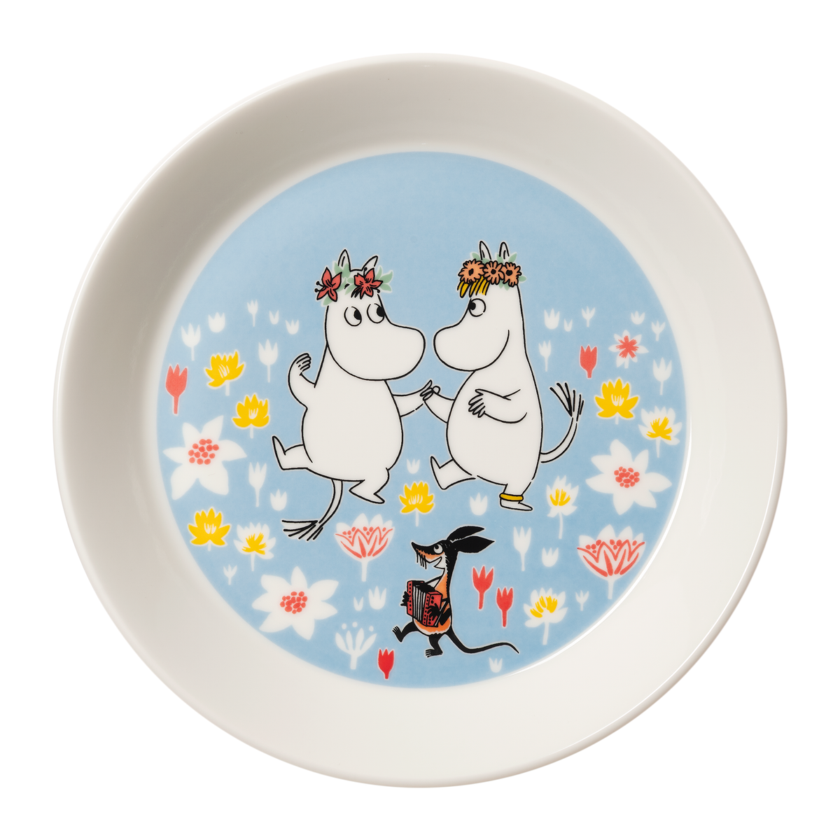 Mumin tallrik 19cm Sommardans