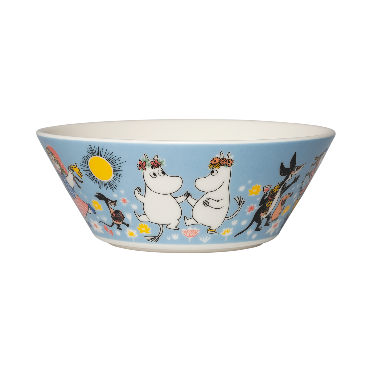 Mumin skål 15cm Sommardans