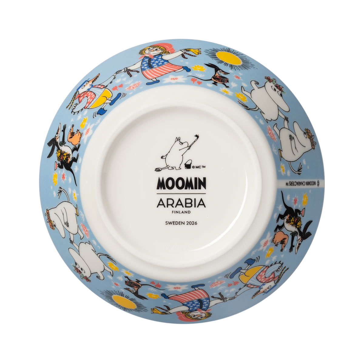 Mumin skål 15cm Sommardans