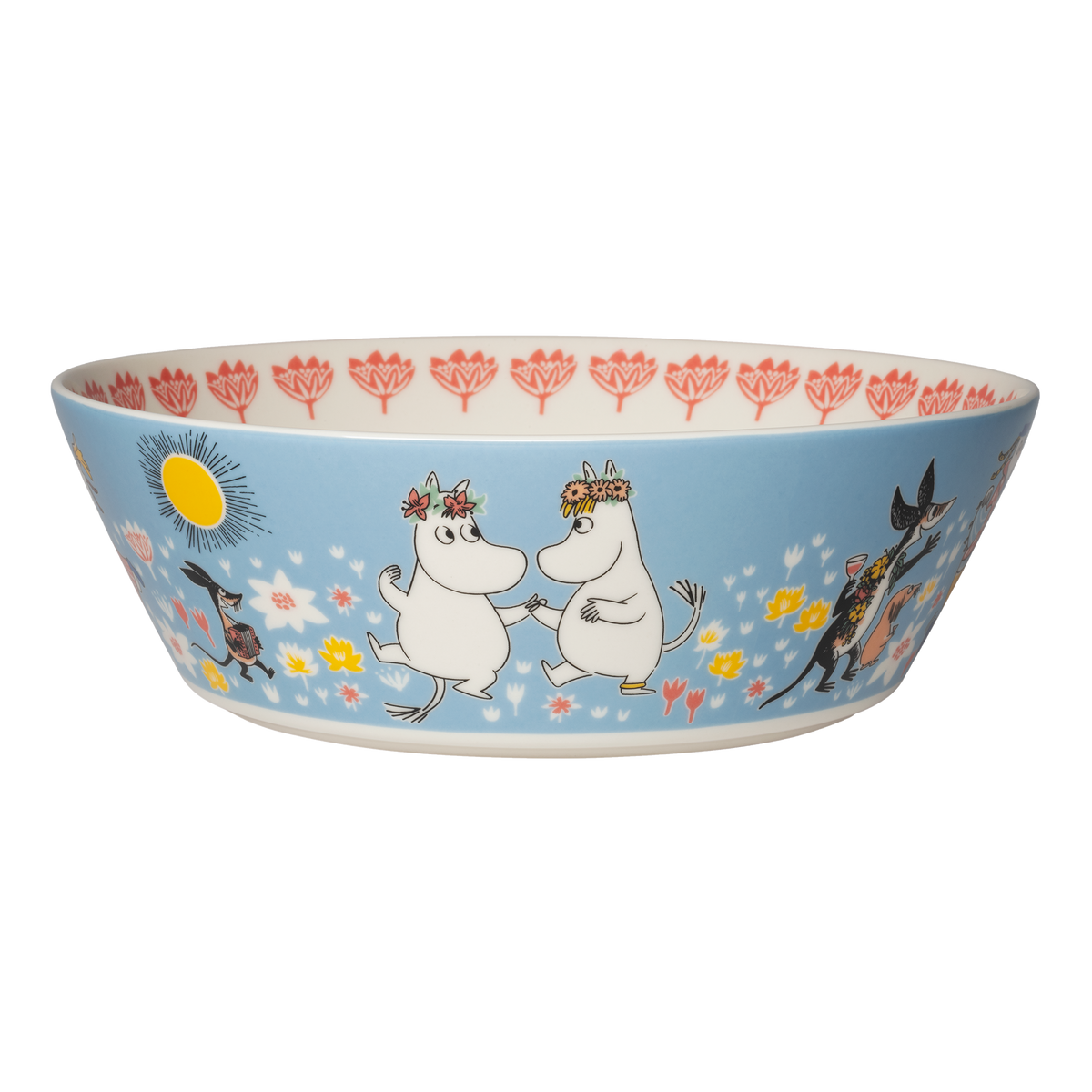 Mumin serveringsskål 23cm Sommardans