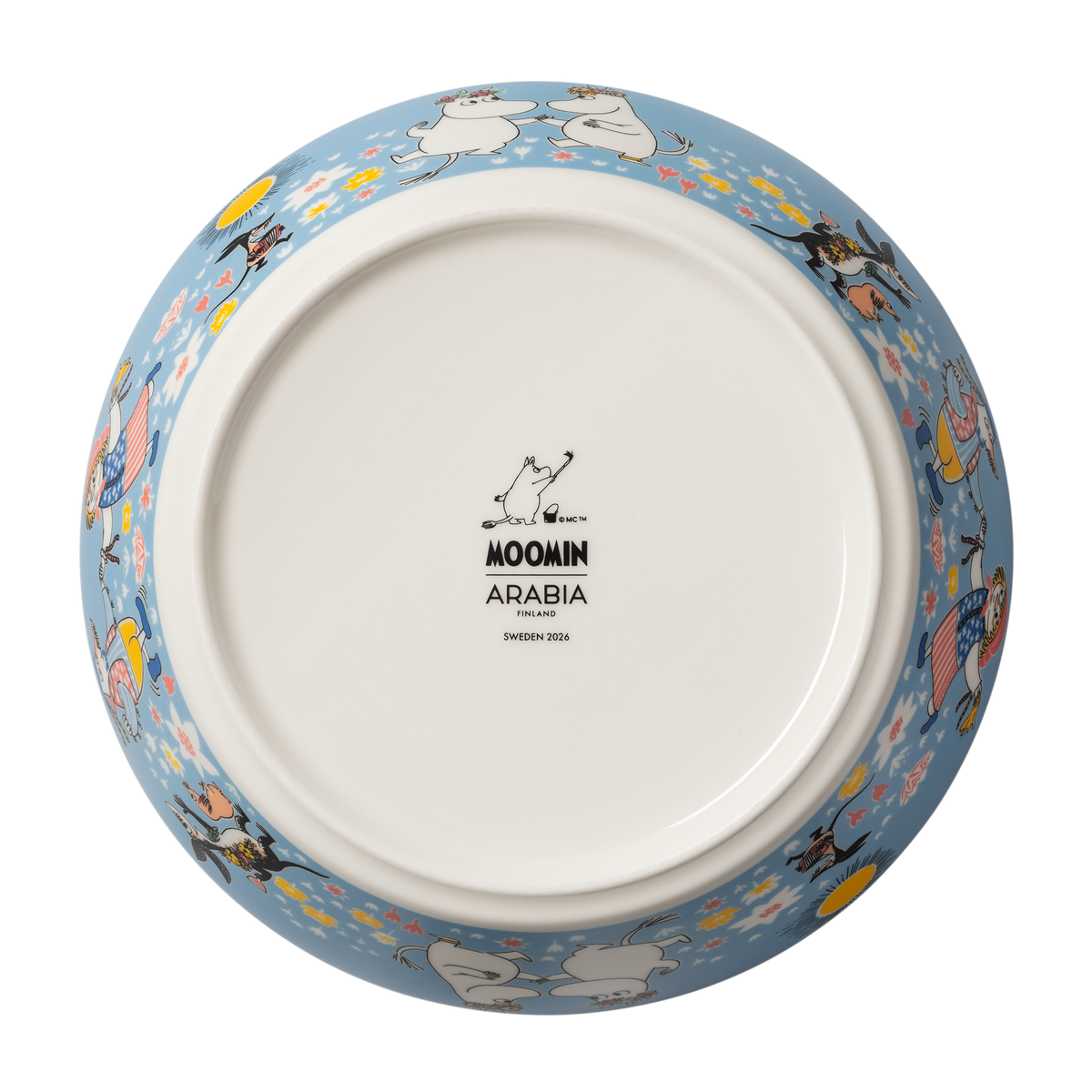 Mumin serveringsskål 23cm Sommardans