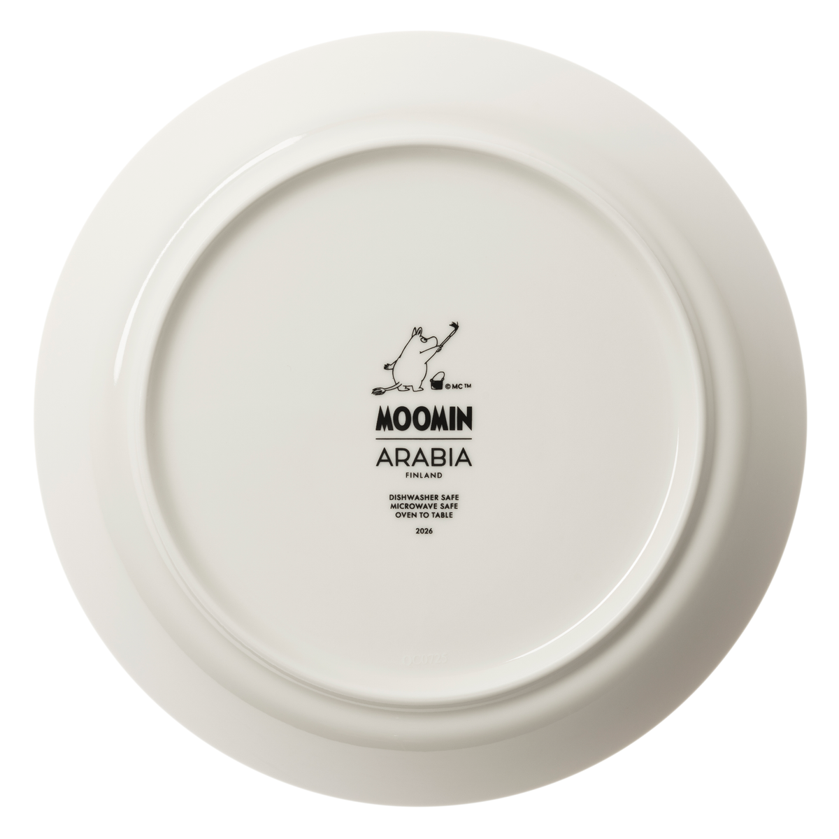 Moomin plate 19cm Holiday rush