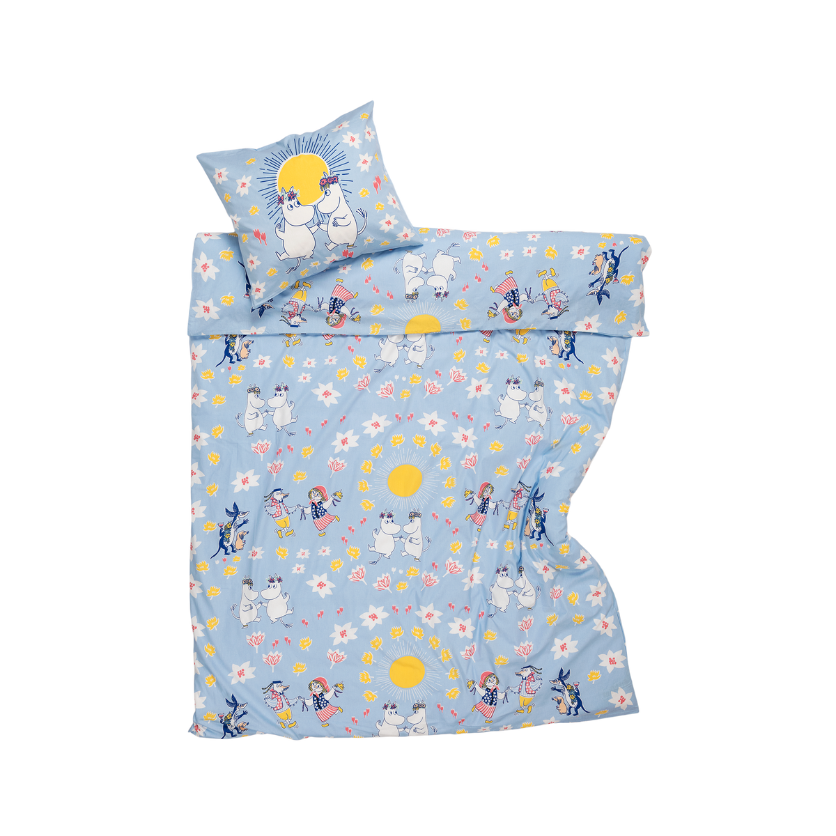 Mumin bäddset 150x210 Sommardans