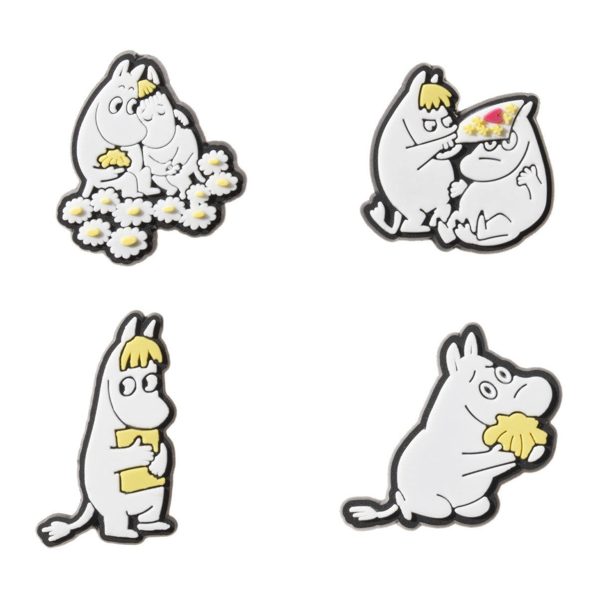 Moomin 3D charm set Sweethearts 4pc