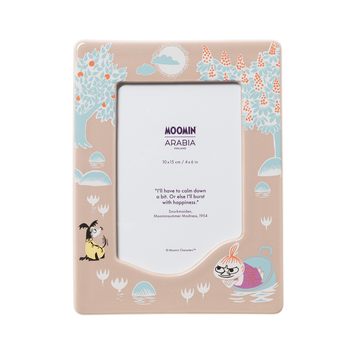 Moomin photo frame 10x15cm Under the Umbrella