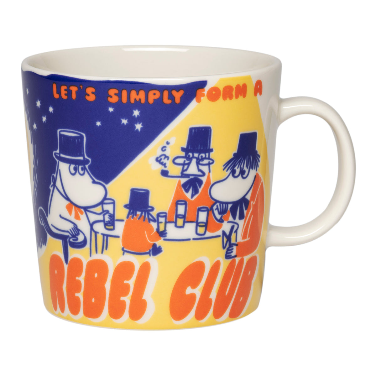 A side of Rebel Club mug