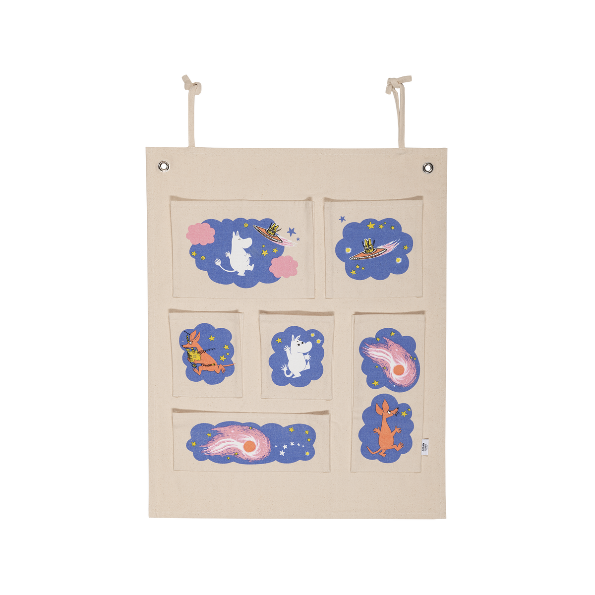 Moomin wall storage bag 55x70cm Space Adventure
